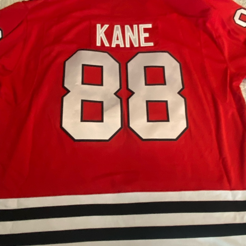 Patrick Kane #88 Chicago Blackhawks Home  Breakaway Jersey (Red) Size XXL - Picture 8 of 10